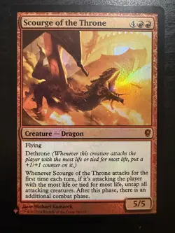 Scourge of the Throne 35 - M - The List Reprints - Foil - MTG - LP - Image 1