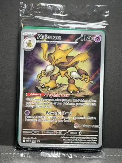 Alakazam 009 Mega Evolutions Pokemon Center Promo Sealed - Image 1