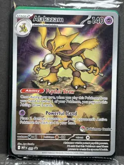 Alakazam 009 Mega Evolutions Pokemon Center Promo Sealed - Image 2