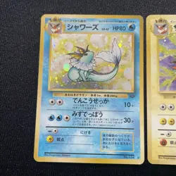 Jolteon Flareon Vaporeon Jungle Holo Japanese Pokemon LP US SELLER - Image 2