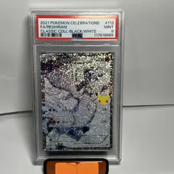 2021 Pokemon Celebrations Full Art RESHIRAM Classic Collection Holo #113 PSA 9 - Image 1