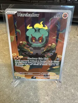 Pokemon TCG Mega Evolution 146/132 Marshadow Illustration Rare - Pack Fresh Mint - Image 1