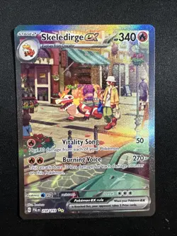 Skeledirge ex 258/193 Sv02: Paldea Evolved Holo super Pokemon English - Image 1