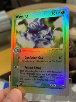 Pokemon Weezing 24/109 Rare Reverse Holo Ruby & Sapphire M/NM *Pristine* - Image 1