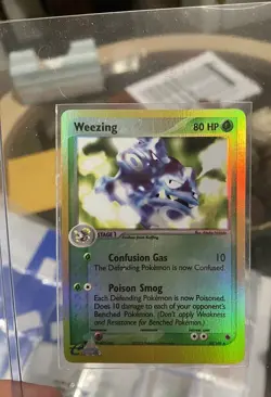 Pokemon Weezing 24/109 Rare Reverse Holo Ruby & Sapphire M/NM *Pristine* - Image 2