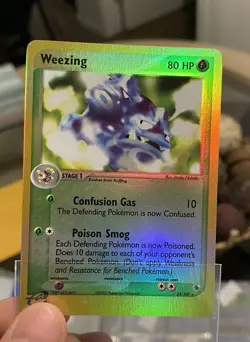Pokemon Weezing 24/109 Rare Reverse Holo Ruby & Sapphire M/NM *Pristine* - Image 3