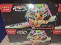 Pokemon TCG Prismatic Evolutions Surprise Box - Factory Sealed - LOT OF 4 Brand - Image 2