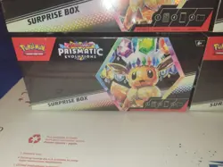 Pokemon TCG Prismatic Evolutions Surprise Box - Factory Sealed - LOT OF 4 Brand - Image 4