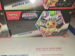 Pokemon TCG Prismatic Evolutions Surprise Box - Factory Sealed - LOT OF 4 Brand - Image 5
