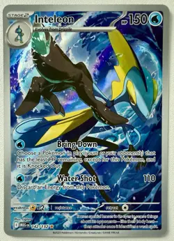 Inteleon 142/132 Illustration Rare - Pokemon TCG Mega Evolution Pack Fresh NM+/M - Image 1