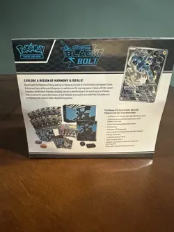 Black Bolt and White Flare Pokemon Center PC ETB Elite Trainer Box SEALED - Image 3