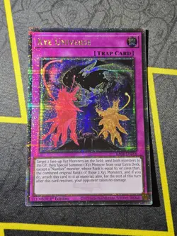 XYZ Universe - RA04-EN218 - Quarter Century Secret Rare - 1st Edition - Yugioh - Image 1