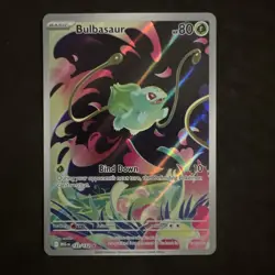 Bulbasaur 133/132 English MEG EN-Mega Evolutions Illustration Rare Pokemon Card - Image 1