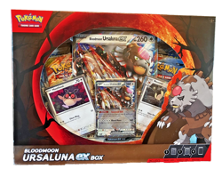 Pokemon Bloodmoon Ursaluna ex Box TCG Trading Card Game New Factory Sealed - Image 1