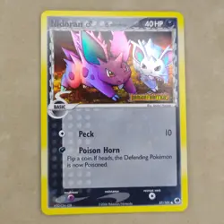 Pokemon Card - Nidoran M (Delta Species) 57/101 EX Dragon Frontiers Stamped NM - Image 1