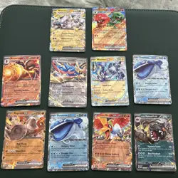 Pokemon Lot Double Rare EX, Ace Spec, Poke Ball Reverse Cards 112 Cards - Image 1