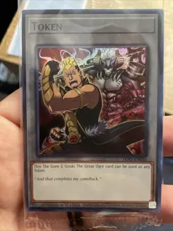 The Gore & Gouki The Great Ogre Card. SEALED Token TKN5-EN036 NM +Bonus FREESHIP - Image 4