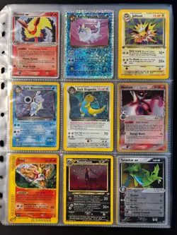 Lot of 90 ALL HOLO Vintage Pokemon Card Binder Collection - Image 2
