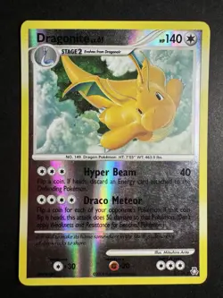 Pokemon Dragonite 2/146 Reverse Holo Rare Legends Awakened Card LP - Image 1