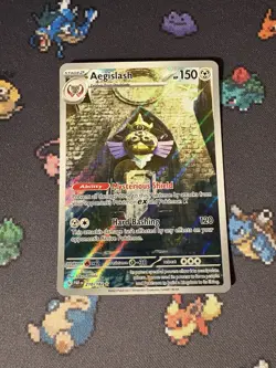 Pokemon Cards Aegislash 210/182 Illustration Rare Paradox Rift - (NM) #2 - Image 1