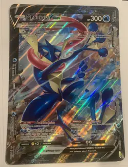 Greninja V-UNION Jumbo Cards Holo Pokemon TCG FREE SHIPPING - Image 1
