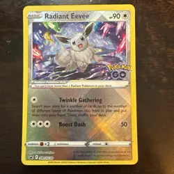 Radiant Eevee SWSH230 SWSH: Sword & Shield Promo Cards Holo - Image 1