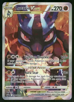 Lucario VSTAR - SWSH291 Promo Holo NM Pokemon SWSH: Sword & Shield Promo Cards - Image 1