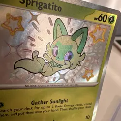 Sprigatito 076 Sv: Scarlet & Violet Promo Cards Holo Near Mint - Image 2