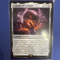 Palantir of Orthanc Lord of the Rings: Tales of Middle Earth - Near Mint Rare - Image 2