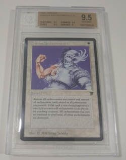 Legends Hyperion Blacksmith, Tangle, Remove Ench BGS 9.5 Gem Mint Magic MTG NM - Image 3