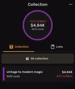 Magic The Gathering Personal Collection - Image 1
