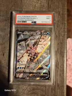 Pokemon 2022 Origin Forme Palkia V 167/189 Full Art Astral Radiance PSA 9 Cheap! - Image 1
