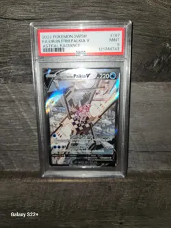 Pokemon 2022 Origin Forme Palkia V 167/189 Full Art Astral Radiance PSA 9 Cheap! - Image 5