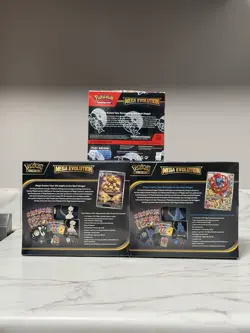 Pokemon Center Mega Evolution ETB Set and Enhanced Booster Box Sealed Ships ASAP - Image 2