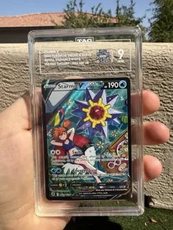TAG 9 Starmie V Full Art UR 2022 Pokemon Sword & Shield Astral Radiance - Image 1