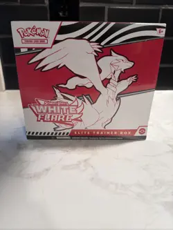 🔥 Pokemon White Flare Elite Trainer Box ETB - Reshiram Sealed NEW TCG 🔥 - Image 1