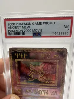 Ancient Mew | 2000 Pokemon Movie Promo | PSA NM 7 Rare Graded Holo - Image 2