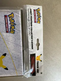 NEW Pokemon: 25th Anniversary First Partner Collector’s Binder SEALED Train On 820650809606 - Image 3