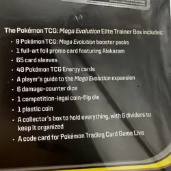 Pokemon Mega Evolution Mega Gardevoir & Lucario ETB Elite Trainer Box Set of 2 - Image 5