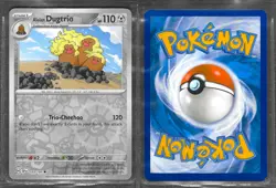 Pokemon 123/191 Dugtrio Surging Sparks Reverse Holo Rare NM+ - Image 1