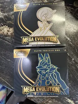 Pokemon Center Mega Evolution ETB Set - IN HAND ✅ Lucario & Gardevoir - Image 1