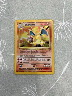 Pokemon TCG Charizard #004/130 Base Set 2 Heavily Played - Image 1