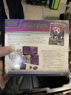 Pokemon Scarlet And Violet Elite Trainer Box Complete Sealed TCG Miraidon ETB - Image 2