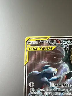 Pokemon Tag Team Garchomp and Giratina GX SM193 Alternate Art Promo Sun & Moon - Image 2