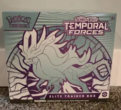 Pokemon TCG Temporal Forces (Walking Wake) ETB Elite Trainer Box - Image 1