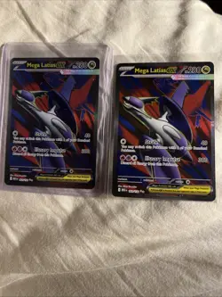2 Pokemon Mega Evolutions Mega Latias EX 163/132 Ultra Rare Full Art Holo - Image 1