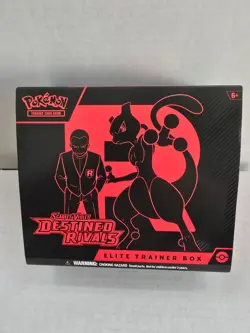 Pokemon Destined Rivals Elite Trainer Box (ETB) W/Promo and Extras NO Packs - Image 2