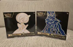 Pokemon Center Mega Evolution Gardevoir & Lucario ETB Elite Trainer Box Set Of 2 - Image 1