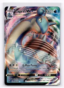 Lapras VMAX SWSH01: Sword & Shield Base Set - Pokemon NM 050/202 - Image 1