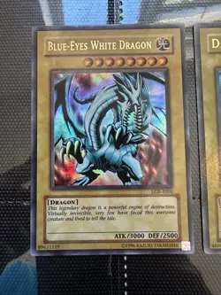 Yu-Gi-Oh! Blue-Eyes White Dragon LOB 001 Dark Magician SDY 006 Nm Bundle Of 2 OG - Image 2